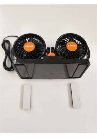 24 Volt Araç Içi Torpido Üstü Çift Fanlı Oto Vantilatör 6400609