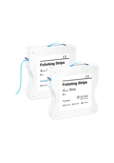 Skycity Dental İki Adet Mavi İnce Zımpara Şeridi - Dişler İçin Parlatma Ve Taşlama