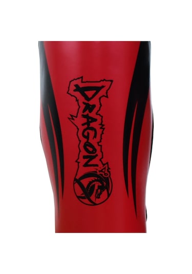 Dragondo 40716-p Kaval Ayak Koruyucu Kırmızı Kick Boks Kaval Koruyucu Kırmıızı