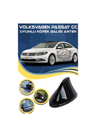 Volksvagen Passat Cc Uyumlu Oto Balık Sırtı Anten Elektrikli Köpekbalığı Balina Tavan Anten