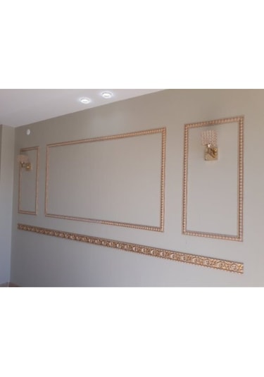Boyanabilir Saray Tavan 4 cm Tavan ve Duvar Çıtası 4*100 cm