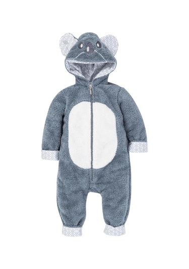Gezenbebe Hero Kahraman Kapüşonlu Welsoft Bebek Tulum Çok Renkli