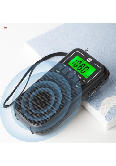 Radio Small Fm/am Digital Display Portable Emergency Lighting Stili4