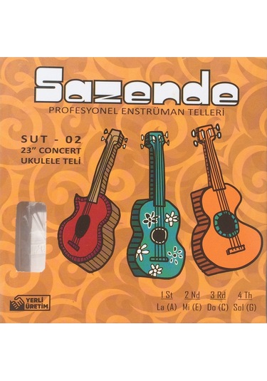 Sazende Sut-02 Concert Ukulele Teli - Set