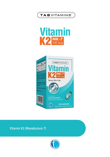 Tabvitamins Vitamin K2 60 Yumuşak Kapsül