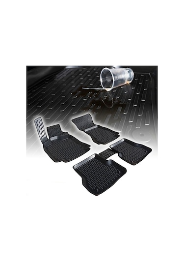 10 Mm Citroen Ds3 2009 İle Uyumlu 5d Havuzlu Üniversal Paspas Gri