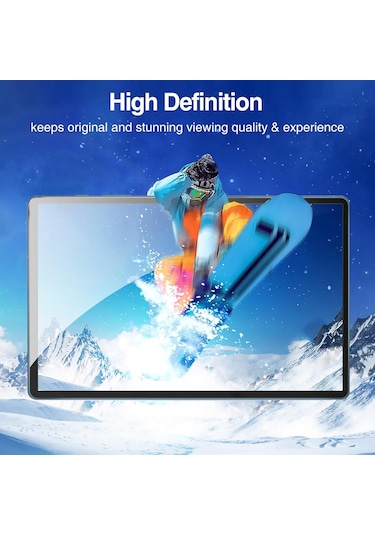 Samsung Galaxy Tab S11 Ekran Koruyucu 11 Inç Nano Esnek Kırılmaz Tam Uyumlu Darbe Ekran Koruma