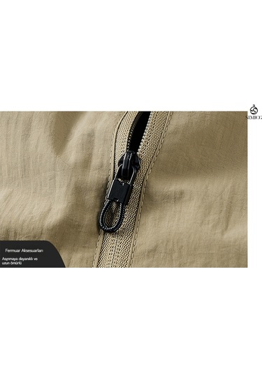 Açık Hava Sporları İçin Sade Erkek Ceketi, Bol Kore Tarzı, Günlük Giyim Kahverengi