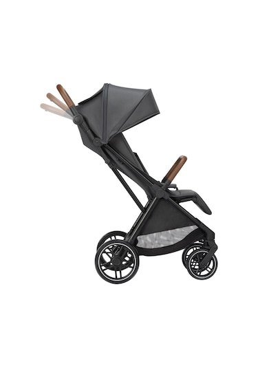 Bebeconfort Indra Otomatik Katlanan Kompakt Bebek Arabası Mineral Graphite