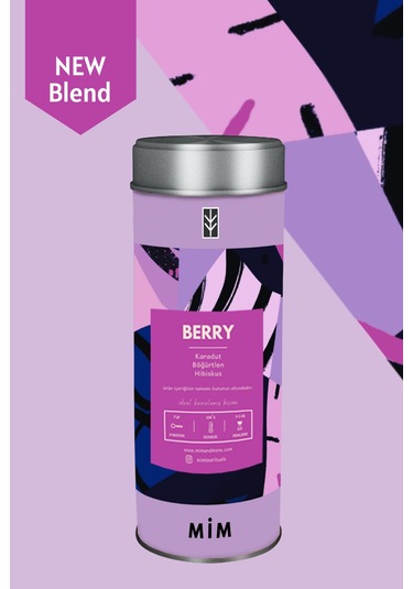 Mim Tea Berry Böğürtlenli Hibiskus Çayı 50 G
