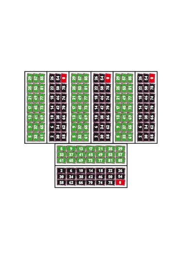 Rulet Yeşil 1 Set Jant Şeridi