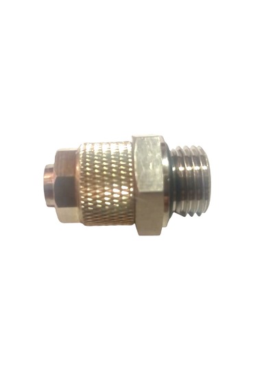 1/4 Diş Sıkma Nipel 10mm Hortum Için Metal 1 Adet Perde Geçiş Nipeli 1/4