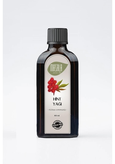 Masala Hint Yağı 100 ML  (Castor Carrier Oil)
