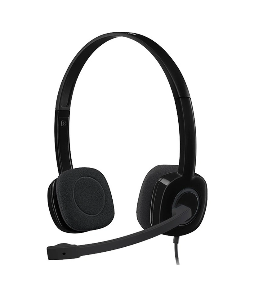 Sones Logitech H151 Kablolu Kulaklık Tek 3,5 Mm Kulaklık Oyun Kulaklığı Stereo Mikrofonlu