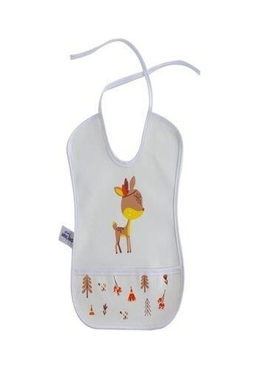 Sevi Bebe Cırtlı Muşamba Önlük ART-22 Ceylan