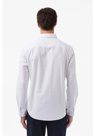 Calvin Klein Erkek Gömlek-lv140em125 Beyaz