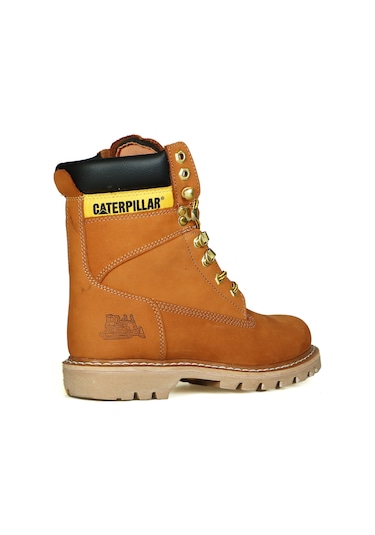Caterpillar Montana Hakiki Deri Tarçın Nubuk Unisex Bot Tarçın