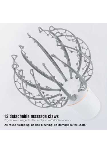 1 Adet Ahtapot Elektrikli Masaj Pençesi Çok İşlevli Elektrikli Çok Renkli