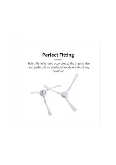 Gildedwill Xiaomi Robot Süpürge S20 / D106 Süpürge Yedek Parça Aksesuarları Ana Fırça Yan Fırça Paspas Bezi Filtre Seti