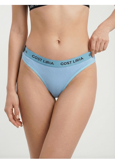 Gost Liria Mono Soft Kadın String Külot 3 Lü Paket - Çok Renkli Çok Renkli