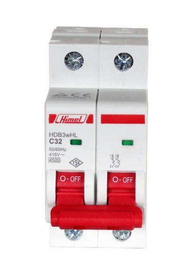 Himel 2x32A 4.5kA C Eğrisi Otomatik Sigorta