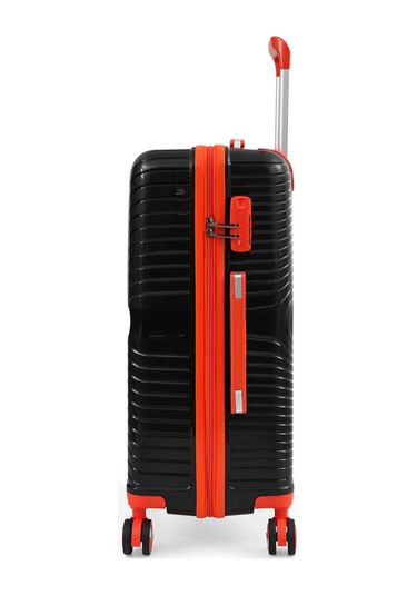 Ççs 5239 Polipropilen Orta Boy Valiz Siyah-turuncu Siyah - Turuncu