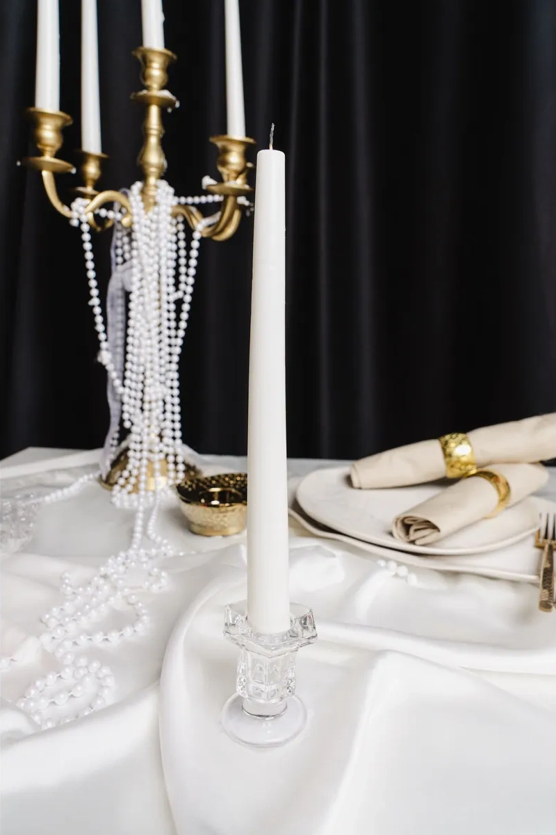 Simalend Cam Mumluk Cam Mumluk, Mumlarınız İçin Şık Ve Pratik Bir Seçenektir. 61362297 Beyaz