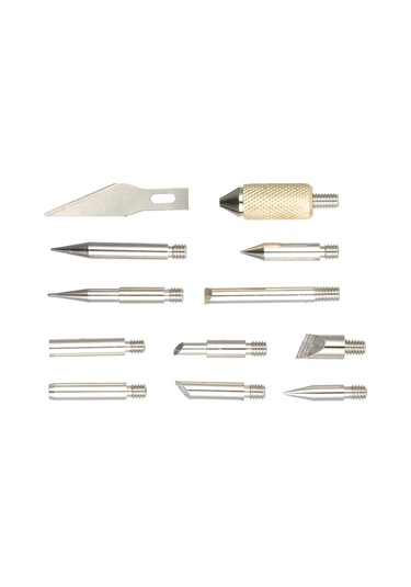 28 Adet 60w Elektrikli Ayarlanabilir Sıcaklık Kaynak Havya Seti Oyma Pyrography Aracı Ahşap Kabartma Yanan Havya Kalem Seti