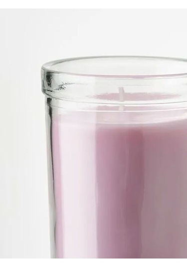 Lugnare Bardakta Yasemin Kokulu Mum Pembe 40 Saat Pembe