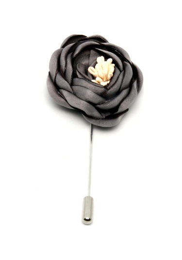 Aziz Kalem Yaka İğnesi No10 Gri