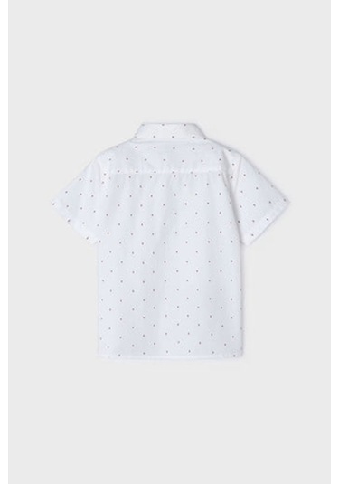 Erkek Çocuk Kısa Kollu T-shirt - Beyaz Beyaz