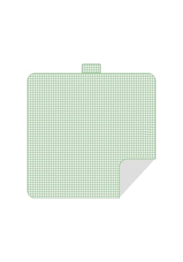 Xiaaokeji Piknik Battaniyeleri 80x80 İnç Ekstra Büyük Katlanabilir Kompakt Açık Hava Matı Yeşil