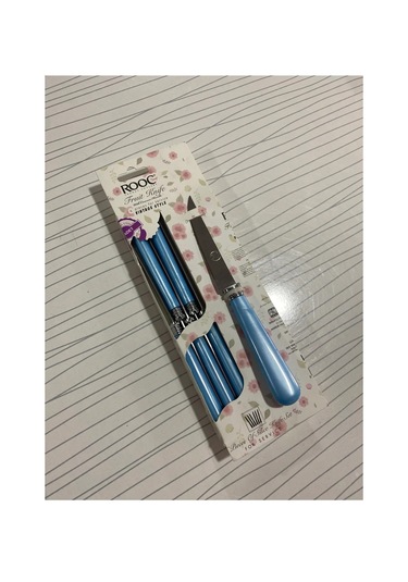 Lüx Meyve, Kahvaltı Ve Tatlı Bıçak Seti 6'lı Asorti