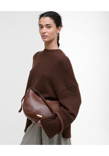 Barbour Sorrel Deri Sling Kol Çantası Br11 Brown Kahverengi