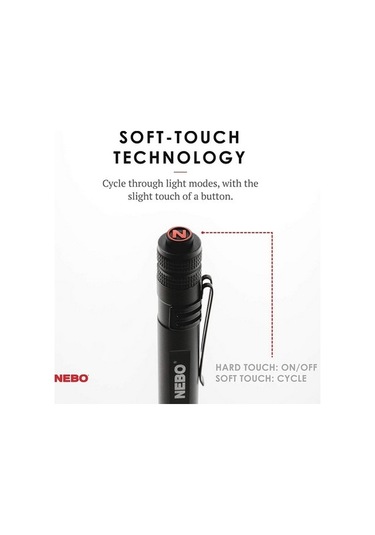 Nebo 6713 inspector 180 Lümen Led Fener 16lı Stand (Tek Adet) Çok Renkli