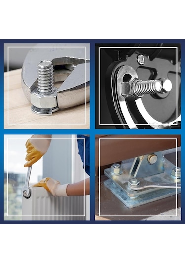 Venoa İcsp600 İmbus Civata Somun Pul Seti M3, M4, M5 Çantalı 600 Parça Diğer