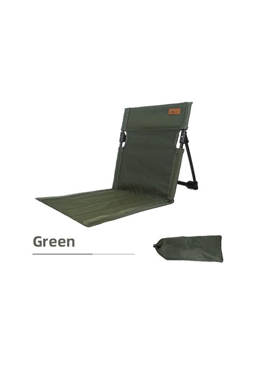 Asker Yeşili Katlanır Kamp Sandalyeleri Hafif Açık Veranda Bahçe Plaj Sandalyesi Balıkçılık Koltuğu Yeşil