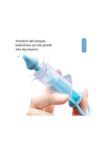 Çocuk Şırıngası Burun Aspiratörü Manuel Ev Burun İrrigatörü