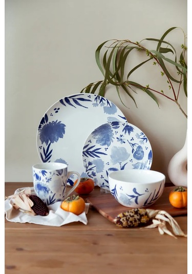 Korall Lila Porselen 14cm/630ml 2'li Salata Kasesi Seti 300720857 Beyaz