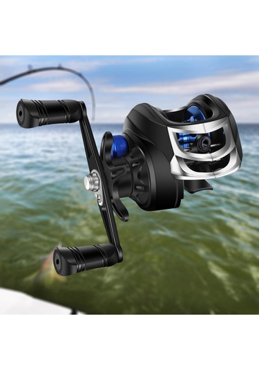 Homyl Baitcasting Reel Süper Kompakt 8kg Max Sağ-el Sağ El Çok Renkli