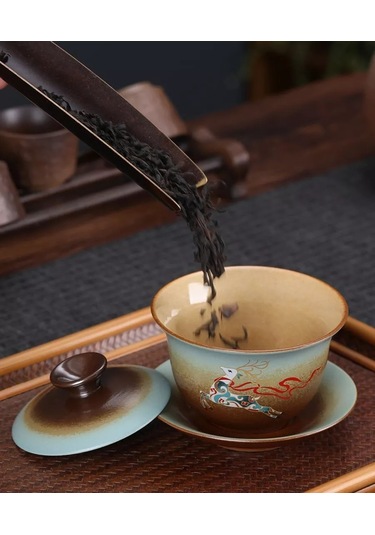 Peace Tea Çay Demliği Gaiwan 231842644 Kahverengi