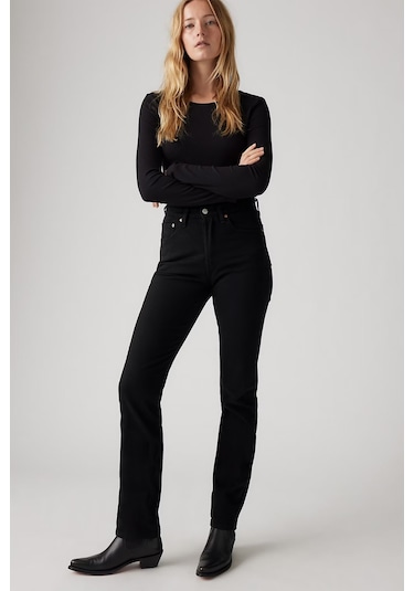 Levi's Bayan Kot Pantolon 12501-0548 Siyah Siyah