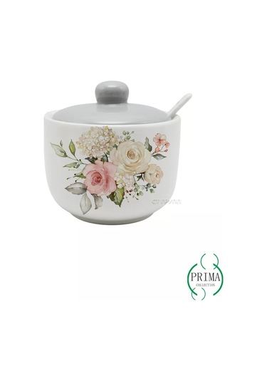 Prıma Collectıon Şekerlik 450ml Kaşıklı, Bella Anna 143515498 Beyaz