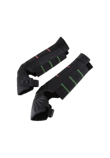 Dinosaurs Sol Sağ Motosiklet Diz Bacak Sıcak Koruyucu Motocross Diz Pedleri Rüzgar Geçirmez Yeşil