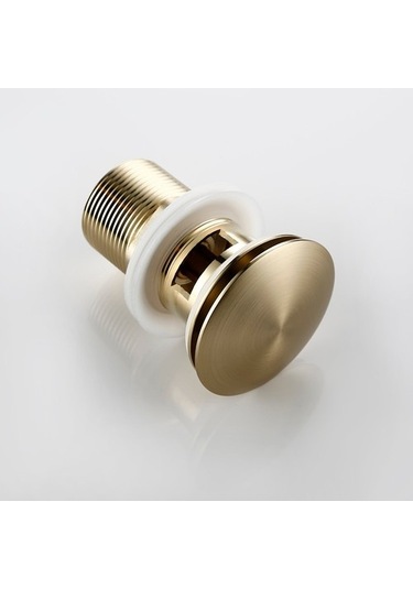 Joyhub Mingjin Shop2 Orb-1 Stili Banyo Lavabo Stoper Lavabo Pop Up Tahliye Tapası Kapağı Atık Boru Süzgeç Banyo Aksesuarları Için Taşma İle Veya Olmadan Gvhh6y Renkli Çok Renkli