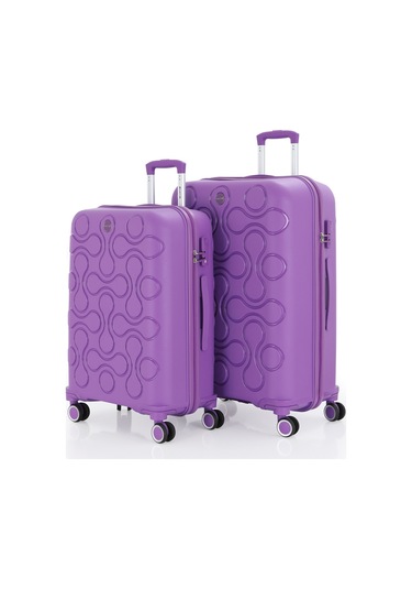 Mçs Polipropilen 2li Valiz Seti Büyük & Orta V376 S23sy1000048-set 00014 Mor