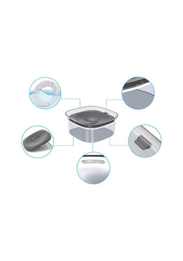 Suntek Köpek Kabı 4l Araçta Taşınan Su Yüzen Evcil Gri