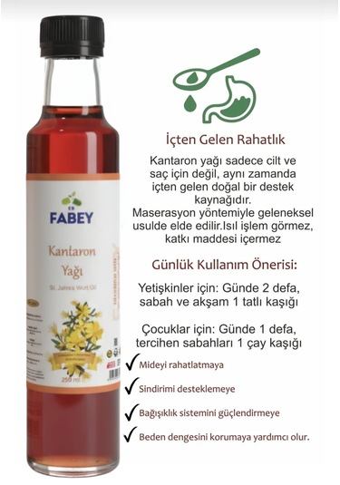 Esfabey Kantaron Yağı 250ml 250 ML