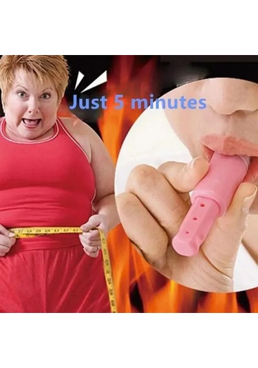 Mufunye Pembe Plastik Solunum Egzersiz Cihazı - Akciğer Hacmi Artırıcı, 3 Seviye Ayarlanabilir, Taşınabilir Fitness Aleti