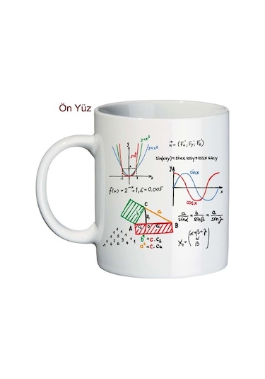 Matematik Öğretmenine Öğretmenler Günü Hediyesi Kupa Bardak